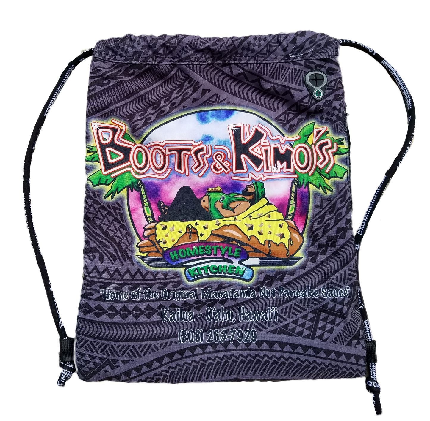 B&K drawstring backpack