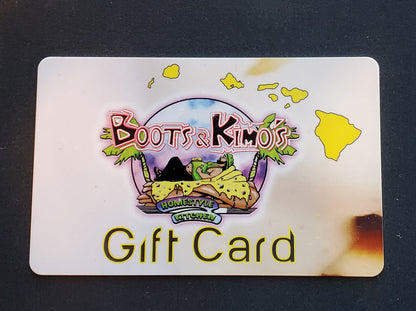 B&K gift card