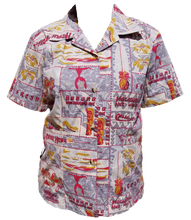 B&K womens Aloha shirt